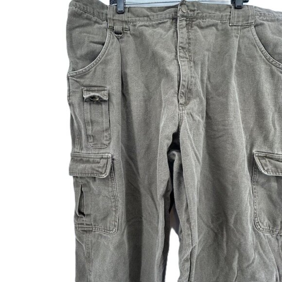 Cabela’s Men’s Cargo Tactical Pants Heavyweight Olive Green 46/30 - Picture 8 of 9